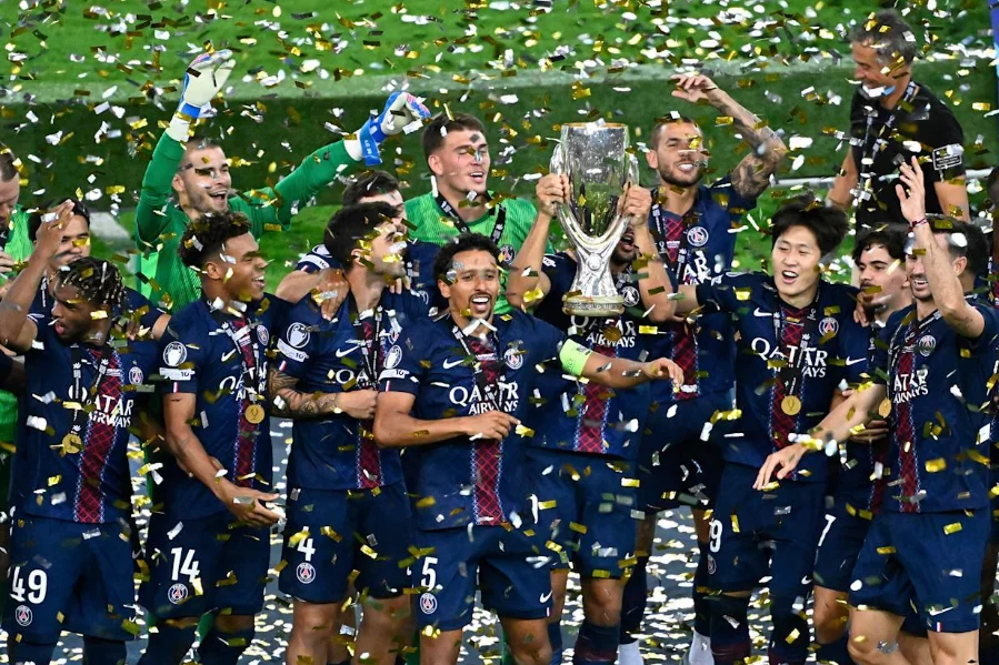 Paris Rule Europe Again as PSG Defeat Aston Villa to Retain UEFA Super Cup