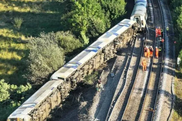 Passenger Train Overturns Near Lewes, Leaving 20 Injured in Major UK Rail Emergency