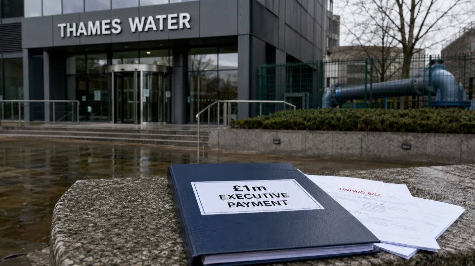 £1 Million Executive Payment Ignites Fury as Thames Water Struggles Beneath £20 Billion Debt