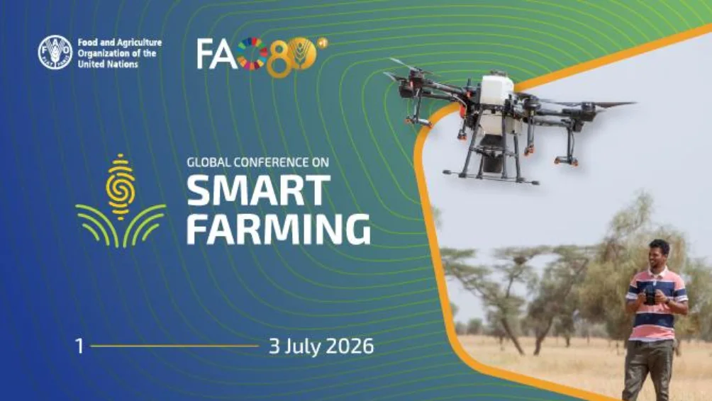 FAO Opens First Global Smart Farming Conference to Accelerate AI and Digital Agriculture