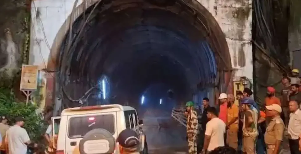 Seven Workers Killed as Landslide Sends Water and Debris Surging Into Indian Hydropower Tunnel